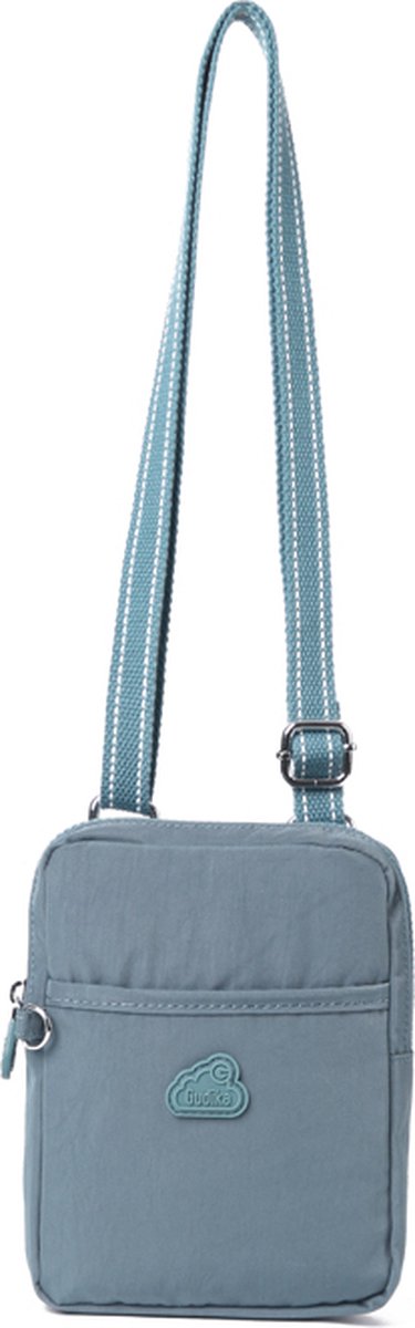 Gudika - Crossbodytas - Dames Tas - Telefoontasje - Tasje - Schoudertas - L. Blauw