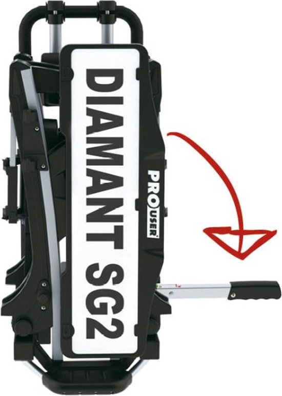 Pro-user Fietsendrager - Diamant Sg2 - 2 Fietsen van Pro — afbeelding 4