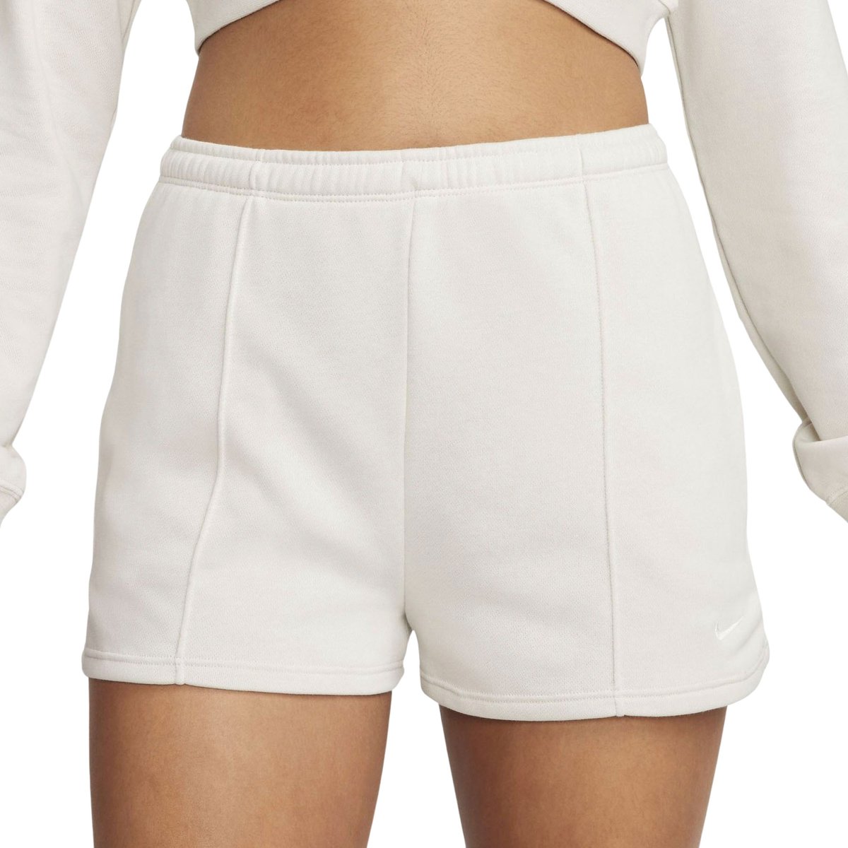 Nike Sportswear Chill Terry Short Dames Creme