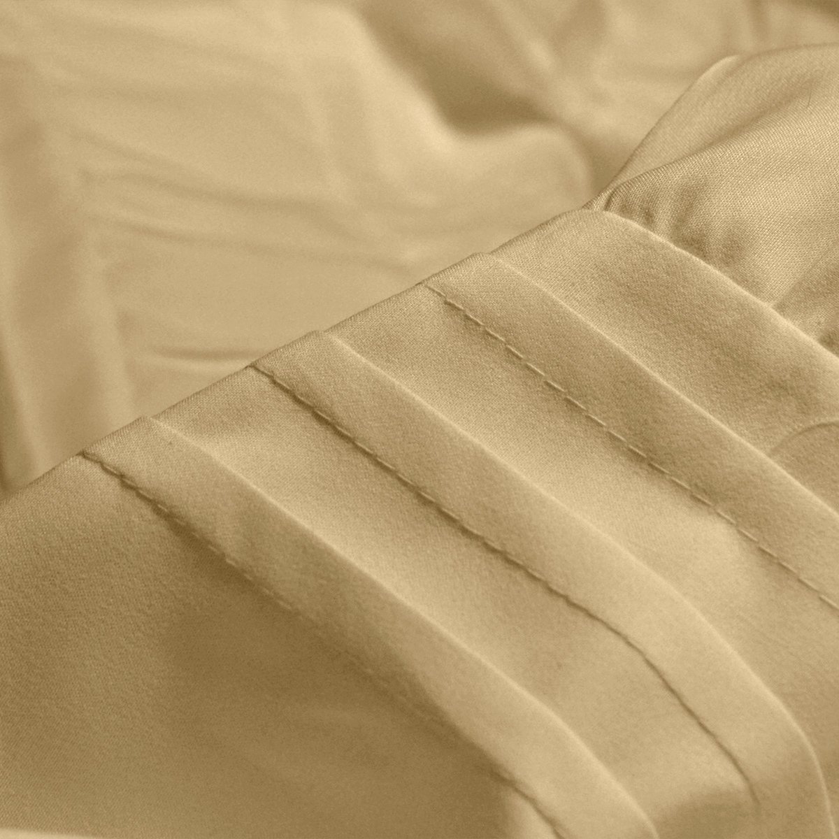 Hotel Home Collection - Dekbedovertrek - Plymouth - Zand