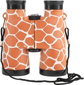 Speelgoed verrekijker - voor kinderen - met giraffe print - kunststof