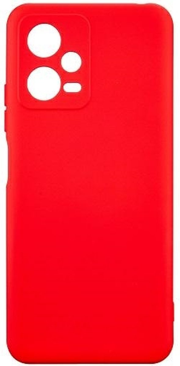 Beline Case Silicone Xiaomi Redmi Note 12 5G / Poco X5 5G rood / rood