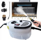 Bol.com Hogedrukreiniger - Stoomreiniger - Huishoudelijk - Voor Keuken - Voor Badkamer - 2500W - Stoombuislengte 22m - 900ml wat... aanbieding