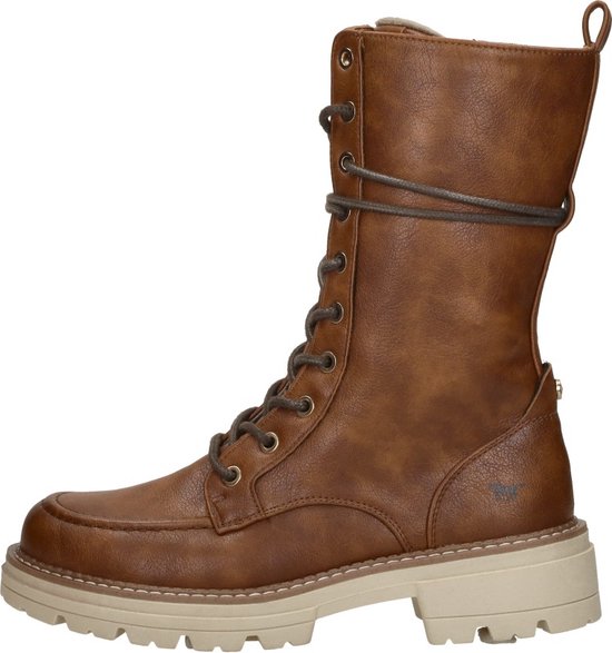 Mustang Chaussures à lacets -ups High Chaussures à lacets -ups High - cognac - Taille 40
