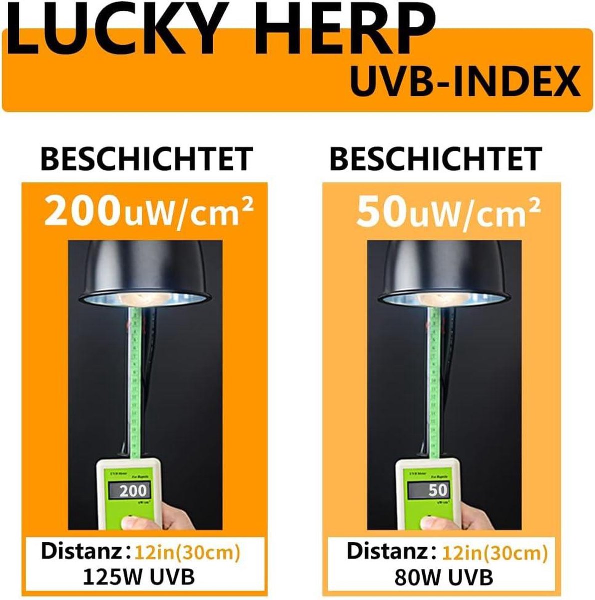 LUCKY HERP Reptielen Warmtelamp, 75 W, set van 2 stuks, warmtelamp, terrarium, schildpadden, Basking Spot, E27 verwarmingslamp voor reptielen, schildpadden, kippen, bartagamen, honden