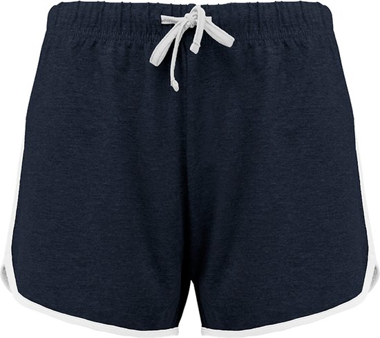 Bermuda/Short Femme XXL PROACT� Marine / White 100% Katoen