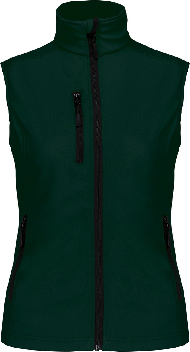 Kariban Dames softshell bodywarmer K404 - Bottle Green - XL