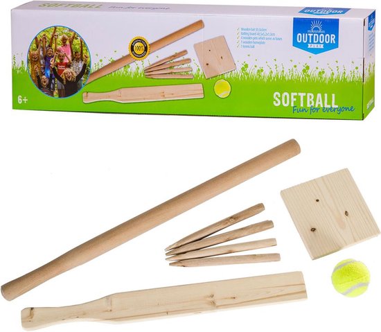 Foto: Outdoor play houten slagbalset