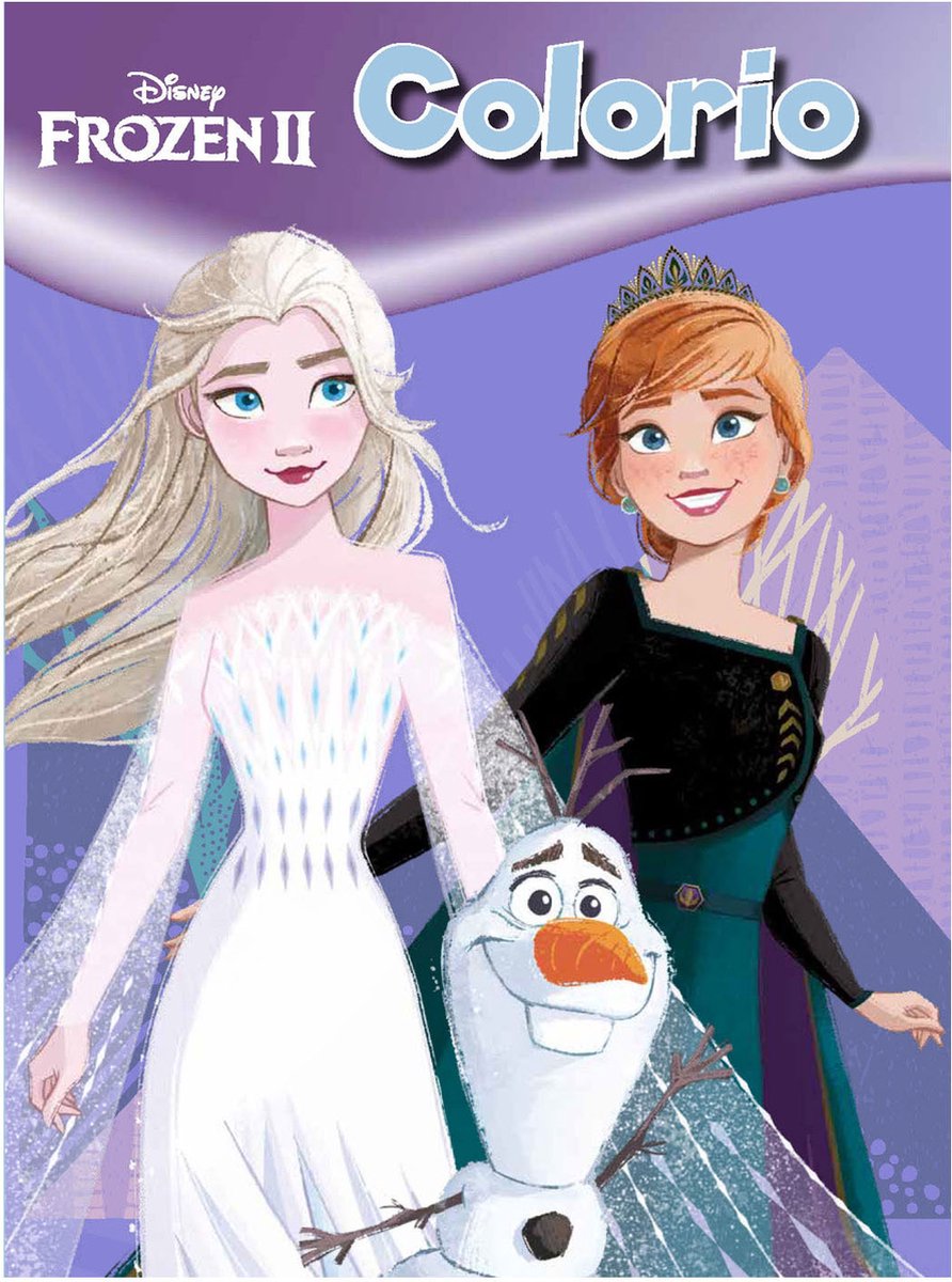Boek specials nederland bv Frozen Colorio Kleurboek