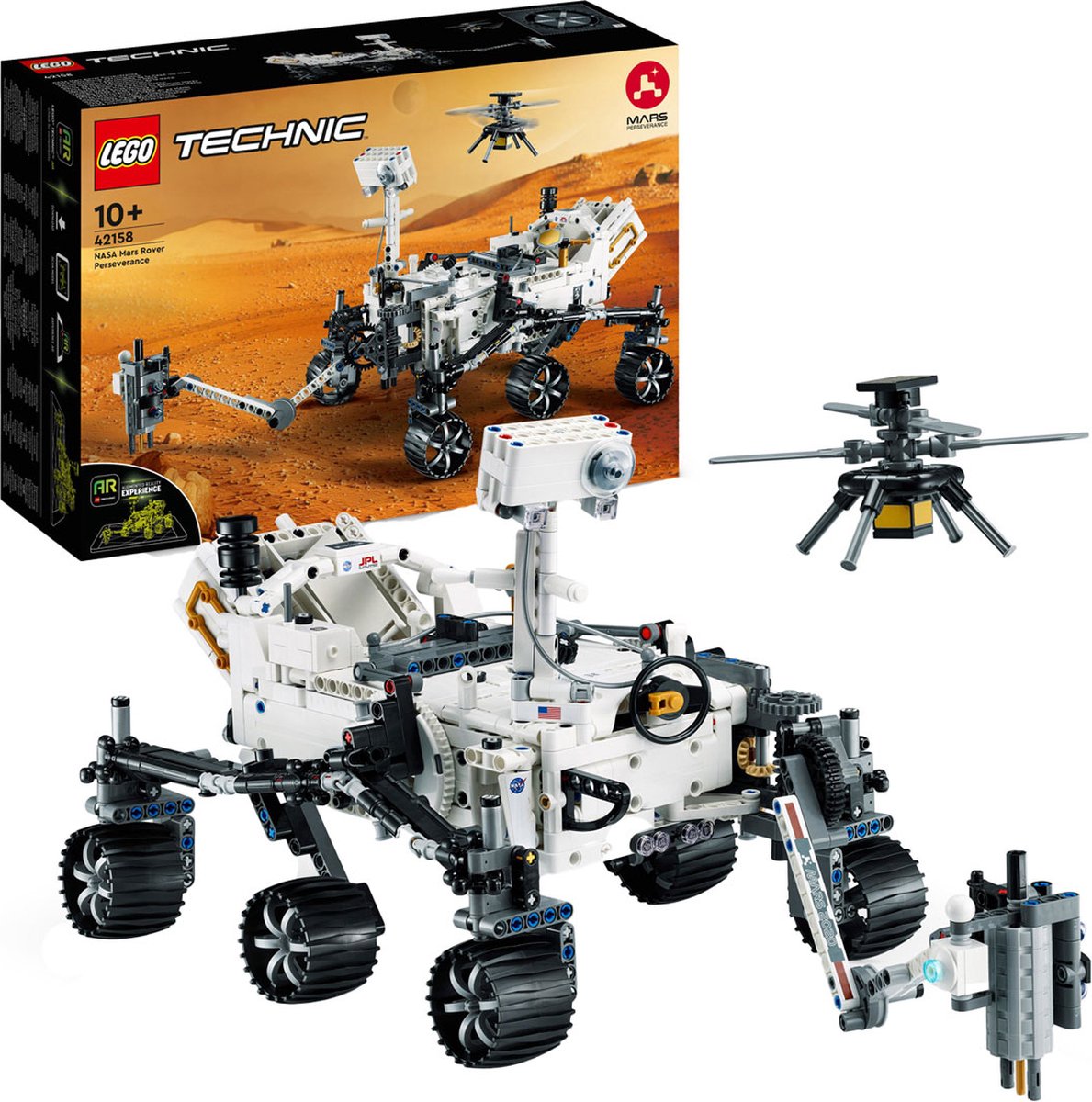 LEGO Technic NASA Mars Rover Perseverance Ruimte Set - 42158 — afbeelding 12