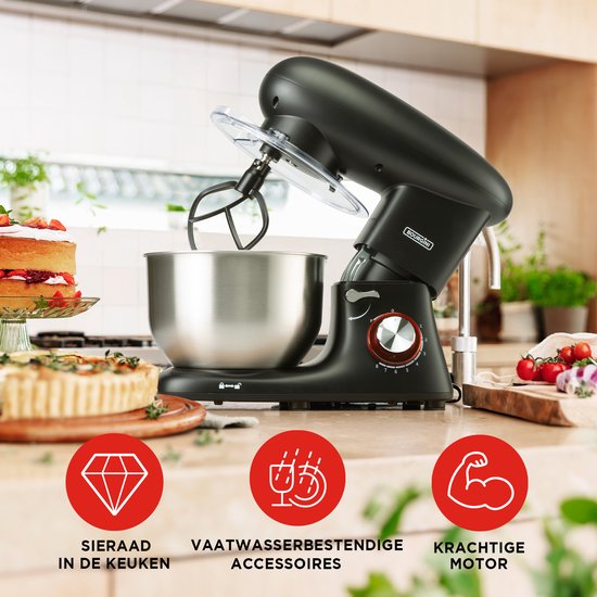 Bourgini keukenmachine zwart classic kitchen chef - Keukenapparatuur kopen? | Korting tot 48 Bourgini keukenmachine zwart classic kitchen chef - Keukenapparatuur kopen? | Korting tot 48