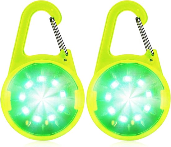 Foto: Knipperlicht schooltassenlicht led veiligheidslicht 2 delige kinderveiligheidslichthanger reflector rugzak licht looplicht kinderwagen licht ideaal voor joggen huisdieren schooltas zlcbbd hardloop verlichting