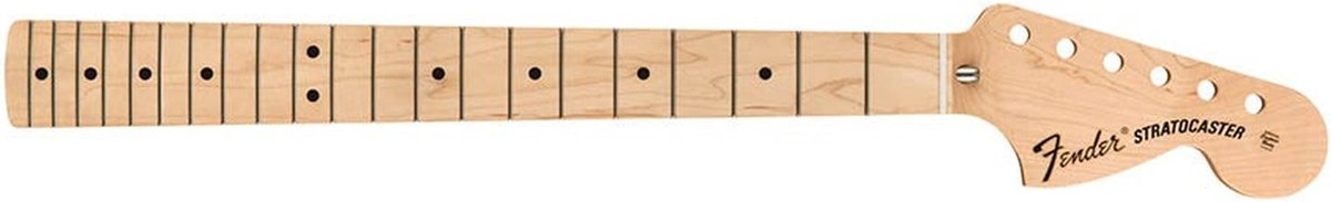 Fender 0997002921 – Classic Series '70s Stratocaster® hals, maple, U-profiel, 7,25 radius