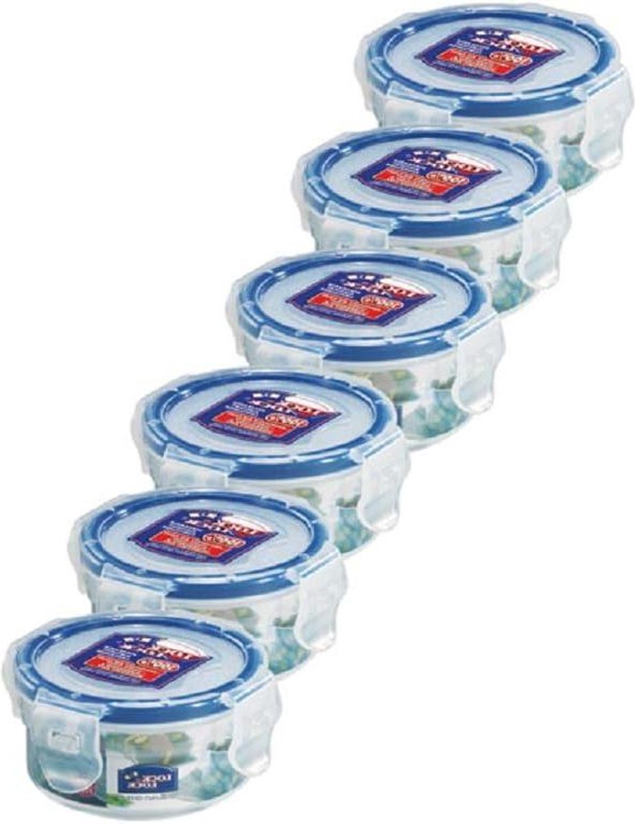 Vershouddoos multifunctionele doos voor kleine onderdelen - 100 ml - set van 6 diepvriesdozen
