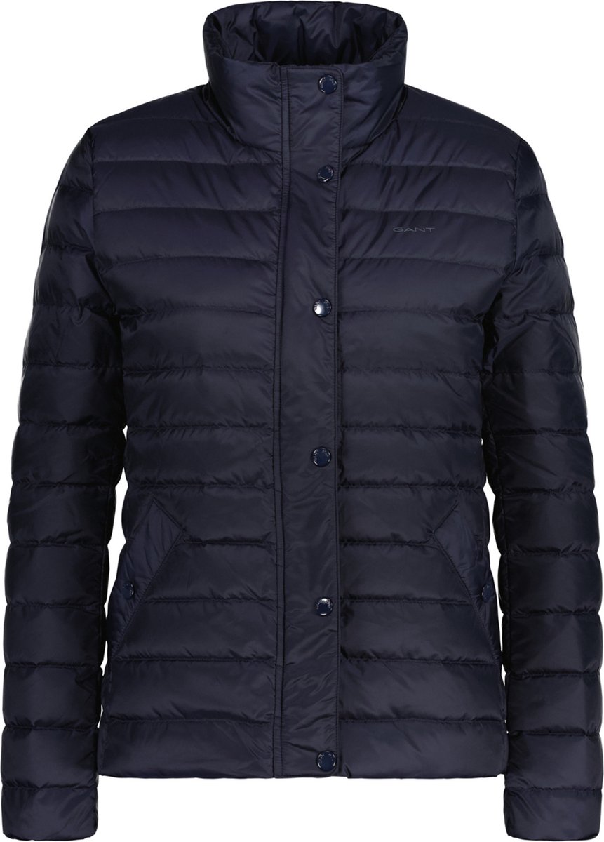 Gant Light Down Jas Blauw L Vrouw
