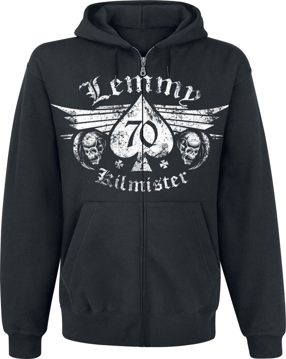 Motörhead Lemmy - Forever Heren Vest met capuchon - zwart - 5XL
