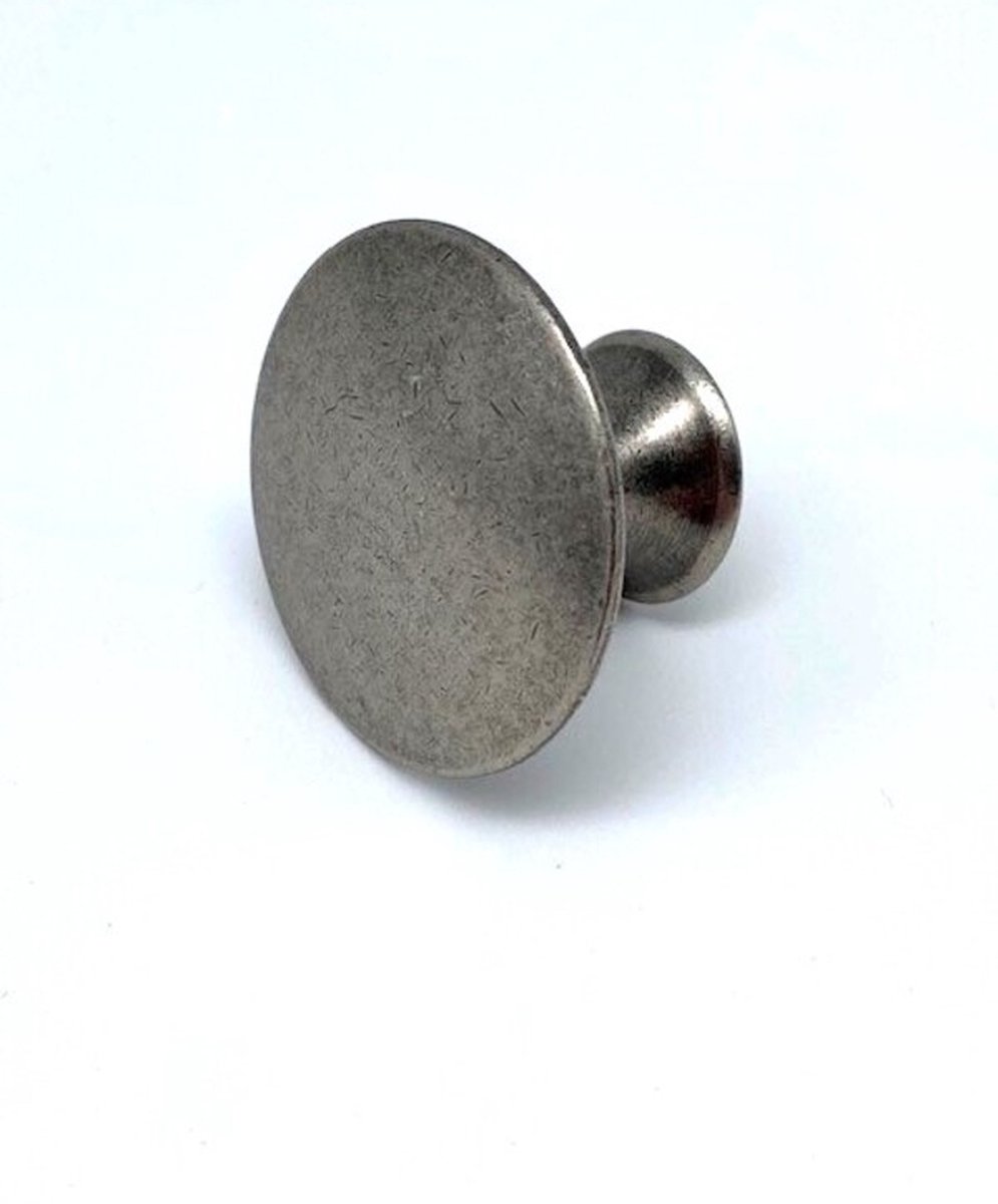 Knop Nikkel rond 30mm