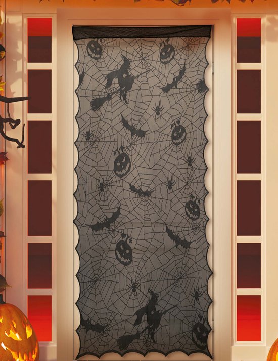 Fiestas Guirca - Rideau de porte Halloween (195 x 100 cm)