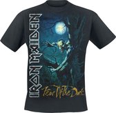 Iron Maiden Fear Of The Dark Heren T-shirt - zwart - L