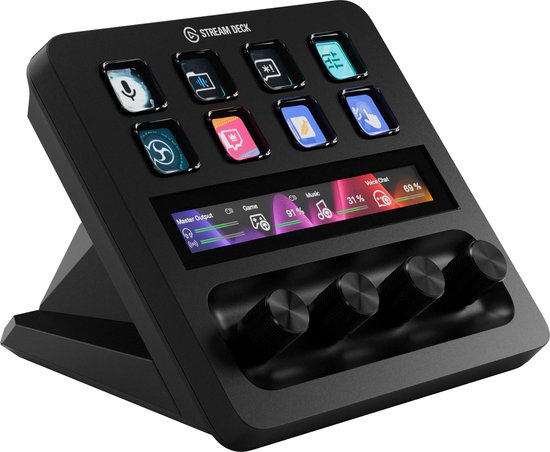 その他 Elgato Stream Deck + Elgato Stream Deck + XLR Aansluiting - Audiomixer - Touch LCD - PC