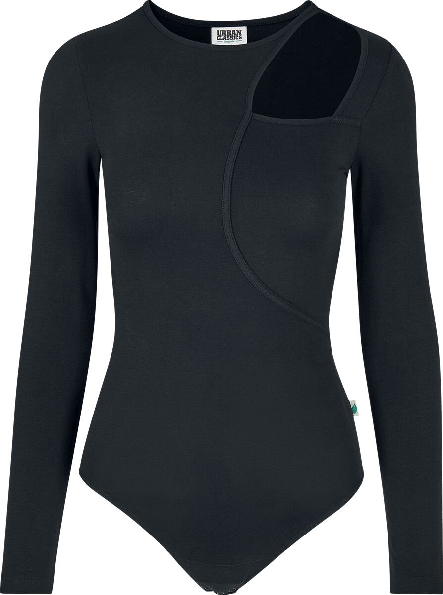 Urban Classics Ladies’ Cut-out Long-sleeved Body Lichaam XL Zwart