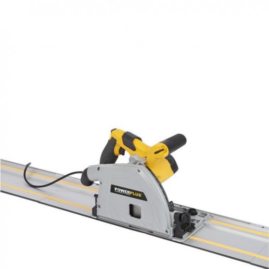 Powerplus POWX0562 Invalzaag - 1200W - Ø165mm - Incl. geleiderails, stofafzuigingaansluiting en 24T invalzaagblad
