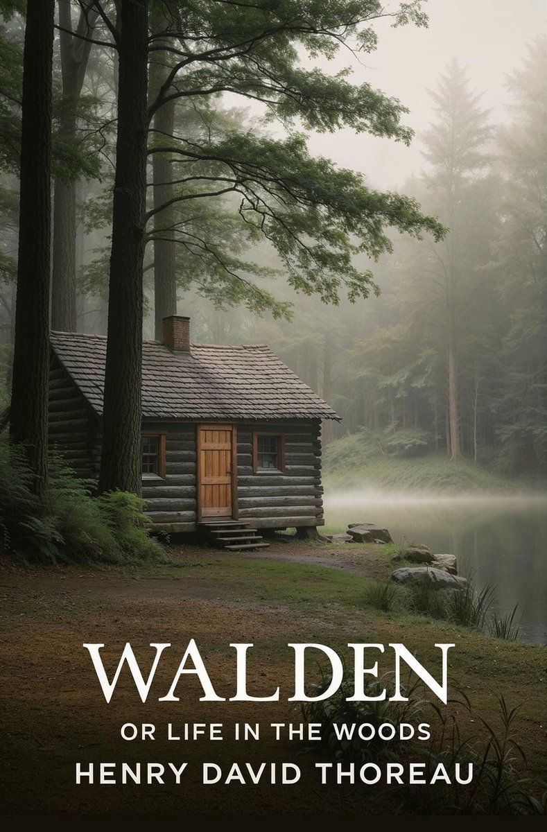 Omslag van Walden, or Life in the Woods