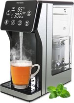 Heetwaterdispenser 3L - 40° 100° - 100/200/300/400ml - Instant Waterkoker - RVS- Vivid Green