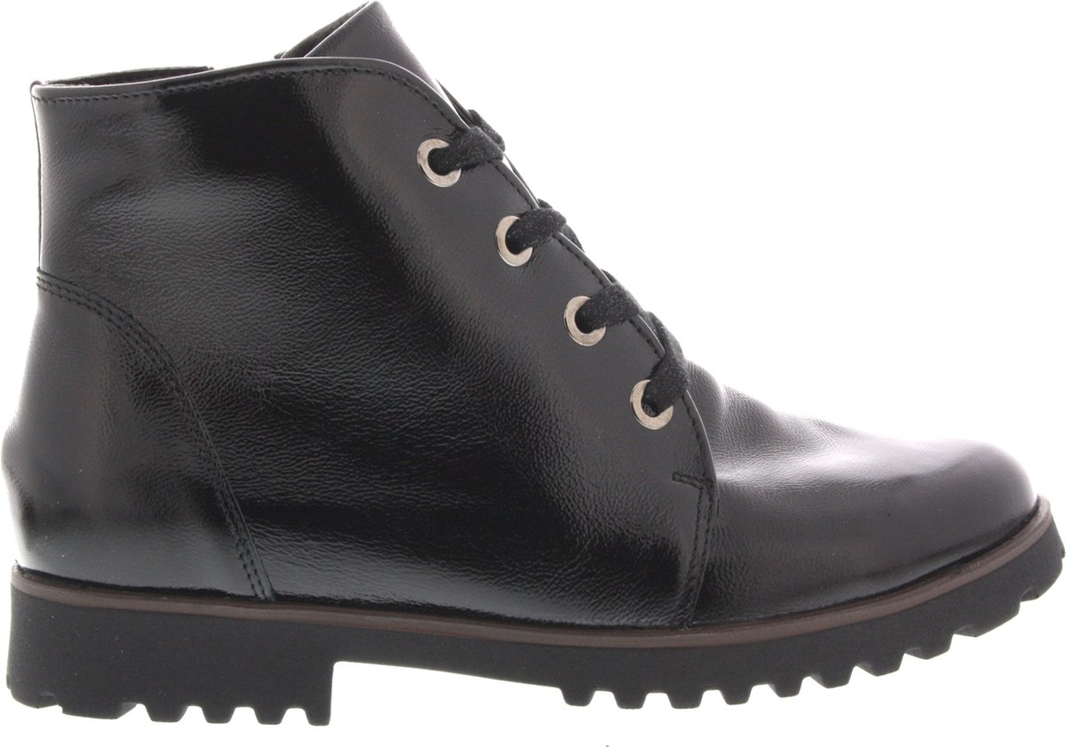 Dames Veterschoenen Waldlaufer 772804-143-001 Zwart - Maat 4
