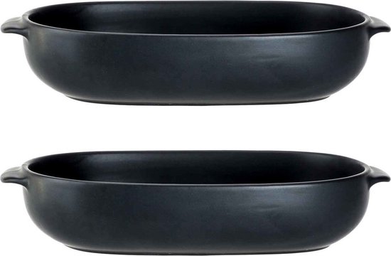 Foto: Chef traiteur ovenschaal van borosilicaat glas ovaal 0 75 liter 22 x 14 x 5 cm