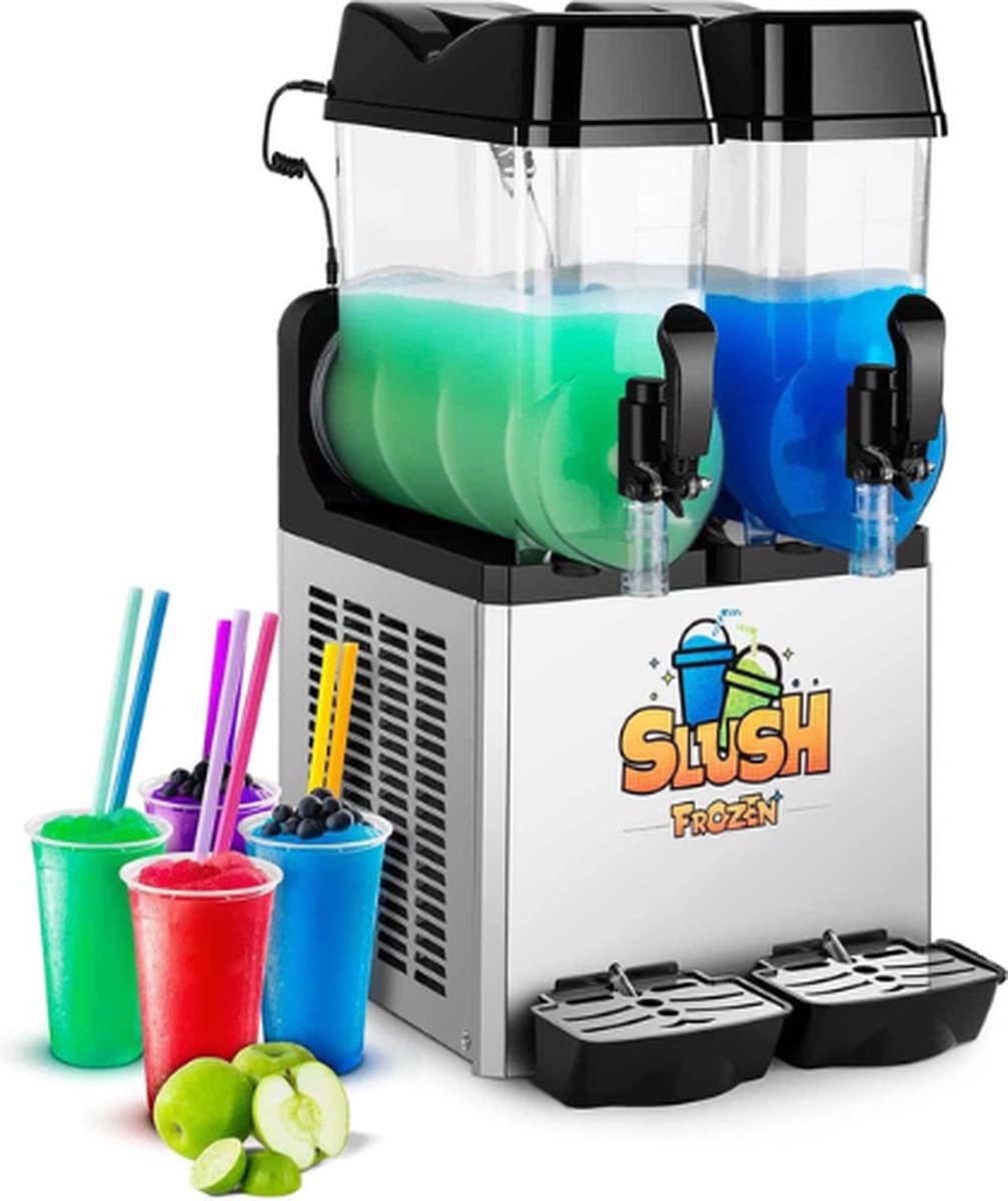 Royal Catering ROYAL Deluxe Slush Maker Slush Puppy Maker Slush Puppy Machine Slush Puppy Slush Slushy Maker Slushy Machine Slush Puppy Machine Voor Thuis Slushy Maker Machine Ijsmachine Slush machine