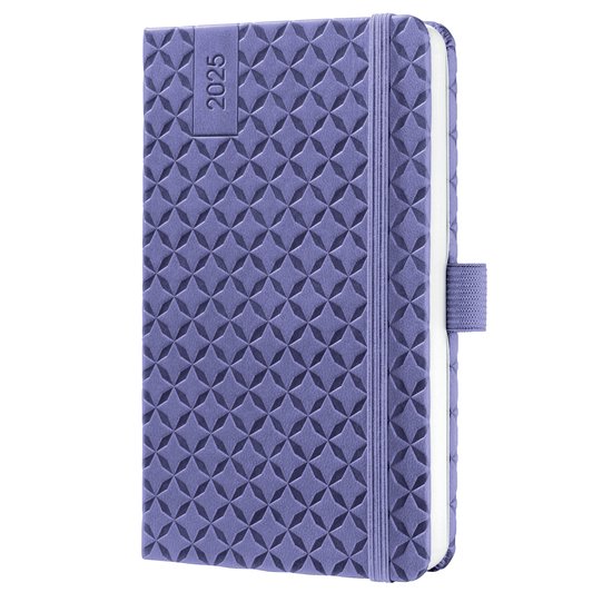 Foto: Sigel agenda 2025 jolie flair a6 hardcover 7 dagen 2 pagina s dark purple si j5124