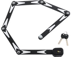 Hikemeister ® Vouwslot ART 2 – 95cm Fietsslot / Fatbike / BMX / Fietsslot / Ebike / Mountainbike slot / vouwslot / BMX slot met bevestiging