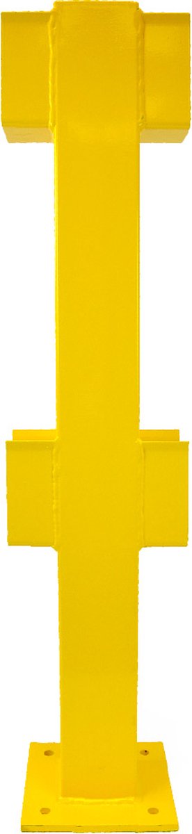 Middenpaal – U-houder balkmontage - Geel - x x 3,5 mm- - Steel - 3,5 mm - Voor binnen