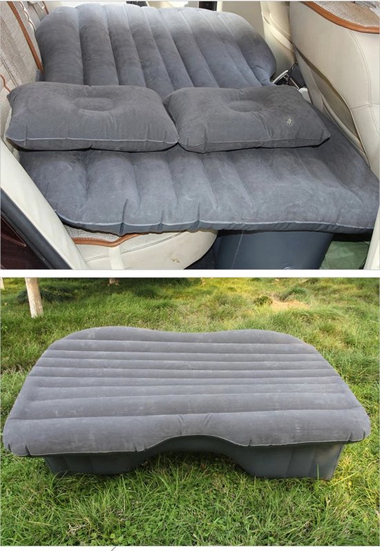 Eszenzics™ Comfort Autoluchtbed - Solide bed - Inclusief luchtpomp en reparatiekit - Universeel gebruik - Auto - SUV - Kamperen - 140x88cm van Eszenzics™ — afbeelding 2