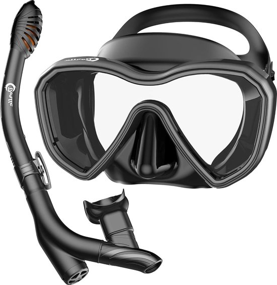 Seac Set Sprint Dry Pakket Met Duikmasker, Snorkel En Vinnen Open Hiel Voor Kinderen Volwassenen 1505530778