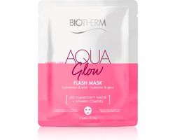 Biotherm Aqua Glow Super Flash Mask - Hydraterend Gezichtsmasker - Hyaluronzuur - 31g
