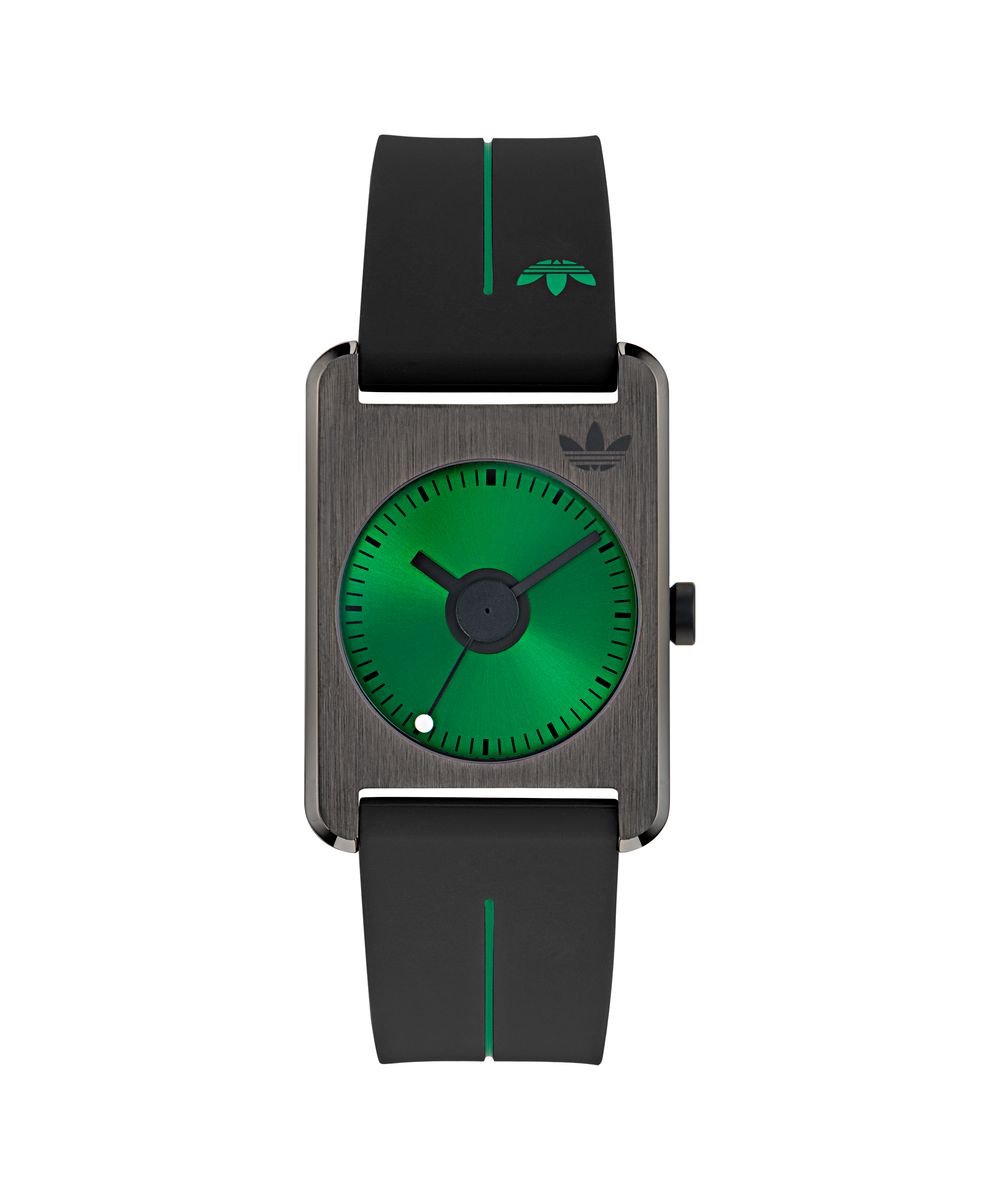 Adidas Originals Retro Pop One AOST24546 Horloge - Siliconen - Zwart - Ø 32 mm