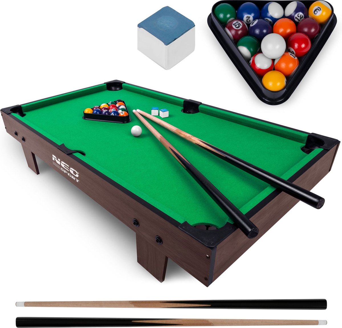 Neo-Sport NS-806 – Compacte Biljarttafel – 92 x 52 cm