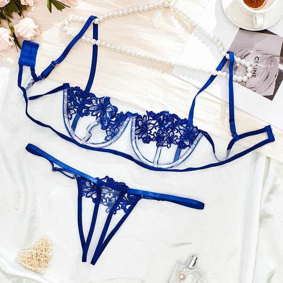 Foto: Sexy roze lace bra sets lingerie voor vrouwen met borduursels en mesh perfecte pasvorm ademend en comfortabel