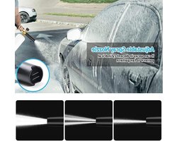 Verstelbare 1 Liter Foam Kanon - Hogedrukreiniger Schuim Kanon - Auto Wassen Schuim Blaster - Schuim Lance 64 mm Nozzle