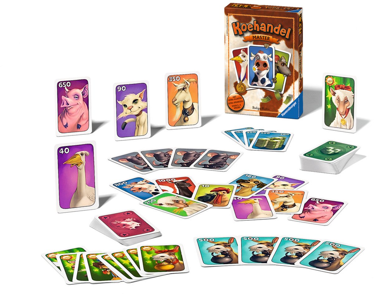 Ravensburger Koehandel Master - kaartspel — afbeelding 2