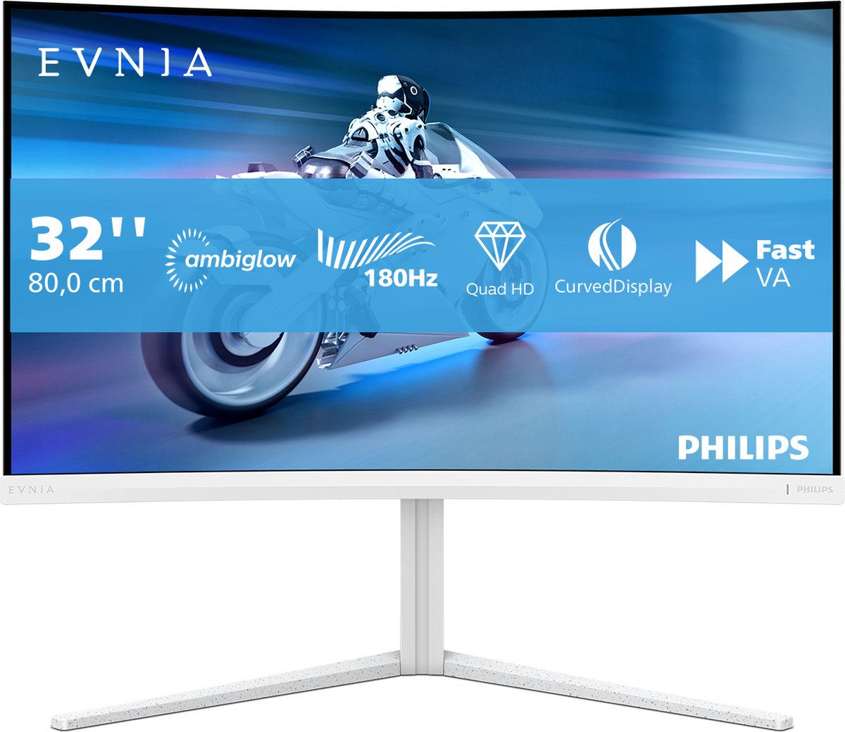 Philips Evnia 32M2C5501/00 gaming monitor 180Hz, HDMI, DisplayPort