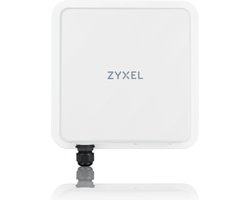 Zyxel Nebula FWA710 draadloze router Multi-Gigabit Ethernet Dual-band (2.4 GHz / 5 GHz) 5G Wit