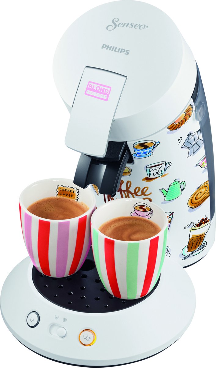 Philips Senseo Original Plus CSA210/15 Blond Amsterdam Meerkleurig
