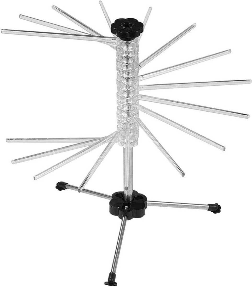 Pasta Drying Stand Foldable Rack for Easy Storage with 16 Arms Fresh Pasta Dryers Noodles Dryer Stand for Spaghetti Ect pasta droogrek