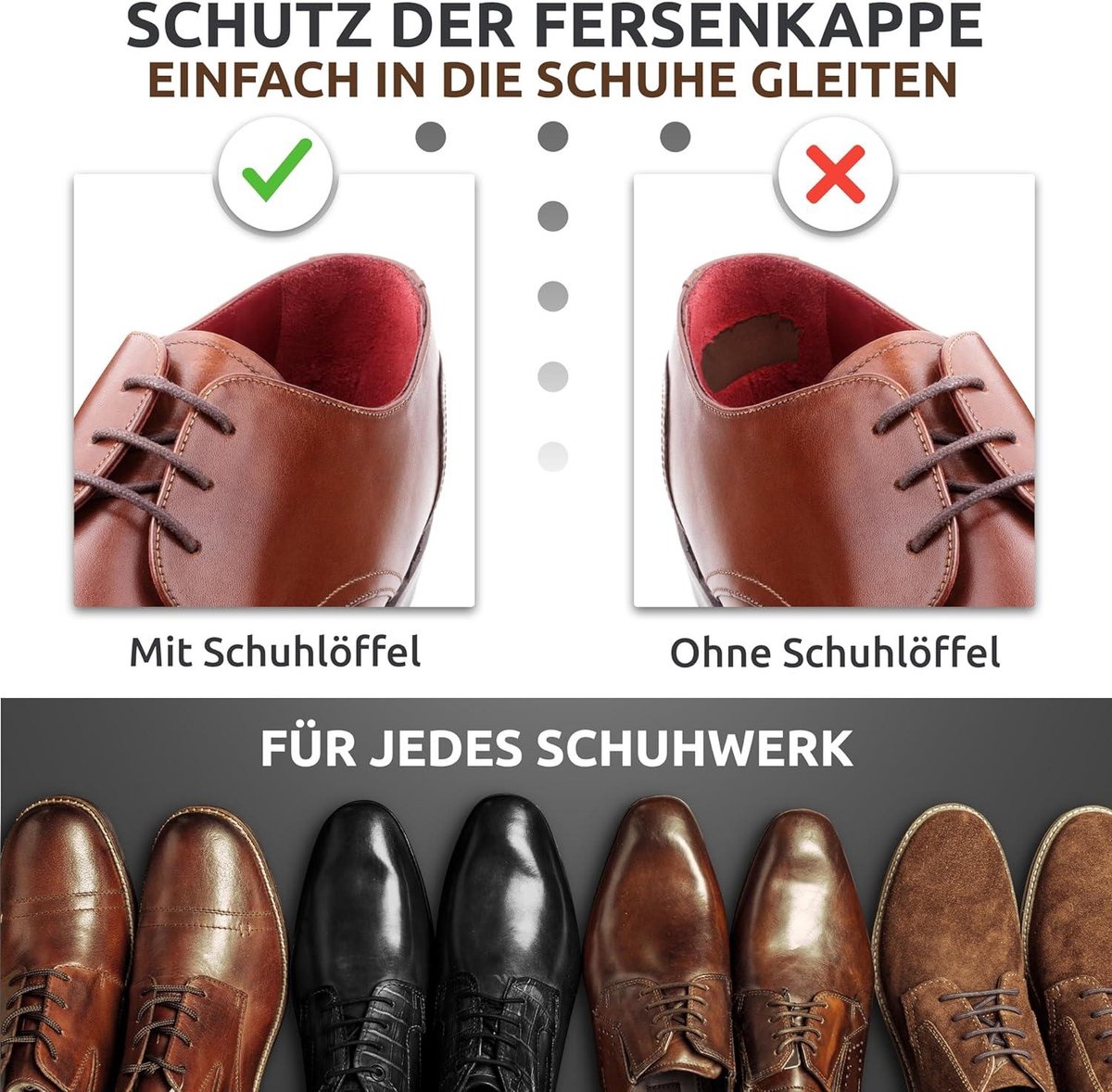 Acier Inoxydable Chausse-Pied Long En 42cm - Pour Personnes Âgées Et Mobilité Réduite Chausse Pied Métal Long