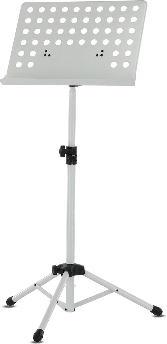 Orkesterpult in verschillende hoogtes en kleuren - OMS-10WH wit