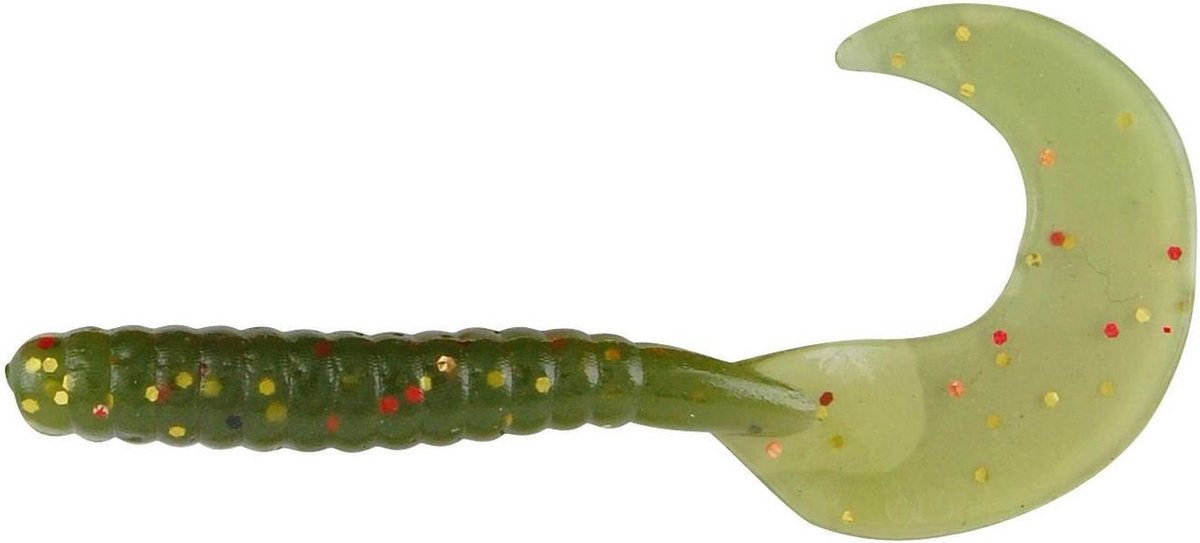 Spro Curly Tail 7.5cm 8st. Water Melon 7.5cm - Aanbieding