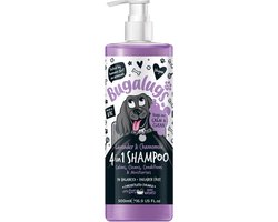 Bugalugs - 4-in-1 Hondenshampoo Chamomile & Lavender - Alle vachttypes - Kalmerend - Fles met pompje - Vegan - 500 ml